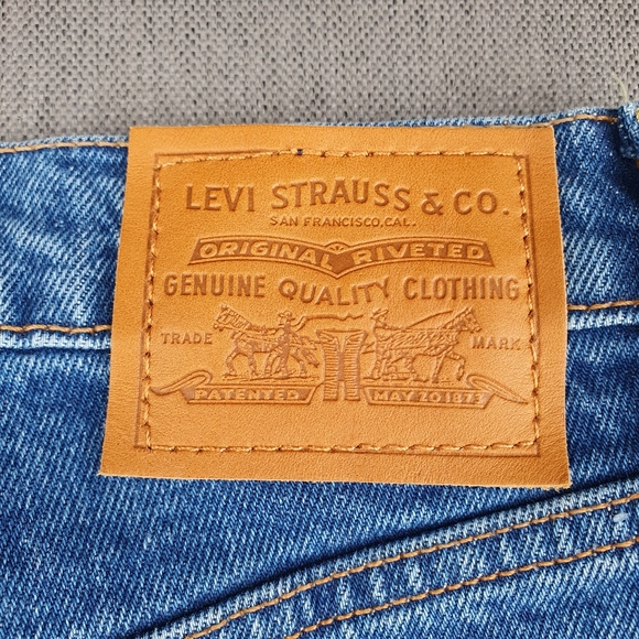 Levi's Ribcage Straight Ankle Jeans Blue W27 L29. - Picture 9 of 14